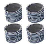 pezze riparazione camera d'aria auto + Toppa per riparazione pneumatici, 80Pcs/Box 58mm Rotonda per pneumatici in gomma naturale per pneumatici Riparazione di punture a freddo Patch tubeless