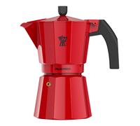 Pezzetti Caffettiera Alluminio 3 Tazze ITALEXPRESS Rosso 1361V