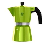 Pezzetti Caffettiera Alluminio 3 Tazze ITALEXPRESS Verde 1361V