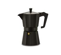 Pezzetti ITALEXPRESS-Caffettiera in alluminio, 6 tazze cm nero
