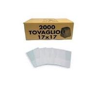 PEZZI 20000 TOVAGLIOLI 17X17 cm TOVAGLIOLI BAR DISPENSER -( 10X2000 )