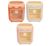 Pezzi 3 Portapenne Design Cartone Animato Multi-Scomparto