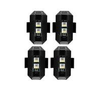 pezzi 7 colori luce stroboscopica drone USBLED anticollisione luce posteriore bici NightFly segnale lampeggiante