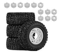 Pezzi Auto Rc Per HPI Per Redcat SST 2012 1/10 1/8 RC Per Buggy Pneumatici Per Desert Off Road Pneumatico Aggiornamento Modifica E Parti Di Riparazione(White)