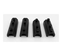 Pezzi autoadesivi in gomma Topeak Pad - TetraRack R2 (x4) Noir