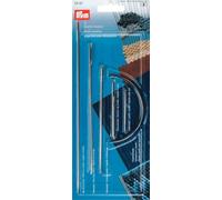 Pezzi Bastlernadel Tuttofare Aghi Assortimento Grande Acciaio Argento