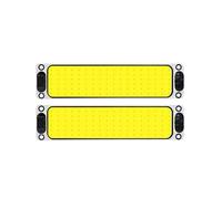 pezzi bianco Cob 108 LED 12V 24V tetto soffitto interno cablato lampada pannello cupola auto auto luce di lettura targa