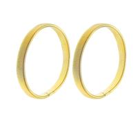 pezzi Bracciale elastico da uomo in metallo con polsino a molla (dorato)