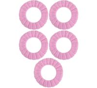 pezzi Copriwater morbido e spesso per bagno - Fibre elastiche più calde, facile installazione, copriwater imbottito, lavabile e confortevole