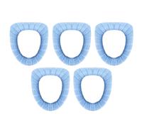 pezzi Copriwater morbido e spesso per bagno - Fibre elastiche più calde, facile installazione, copriwater imbottito, lavabile e confortevole