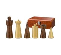 Pezzi Degli Scacchi - Galba - Legno - Moderno Stile - Altezza Re 90 MM