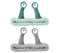 Pezzi Di Banda Hale Di Lumaca, Cinghia Di Cura Della Pelle Solida, Fascia Per Capelli Che Lava Il Viso Creativo, Lussuoso Maglietta Dolce, Fascia Elastica Divertente, Decorazione Di Acconciature