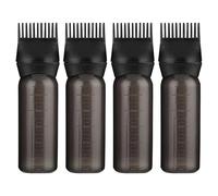 Pezzi Di Bottiglie Nere, Bottiglie Di Ridimensionamento, Bottiglie Di Plastica, Tintura Per Capelli, Accessori Per Capelli Per Capelli