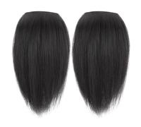 Pezzi di capelli per diradamento per capelli 2 pcs topper capelli invisibili clip spessa su pezzi di capelli tra i capelli per l'aggiunta del volume dei capelli invisibili clip per capelli per la scu
