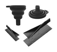 Pezzi Di Cucchiai Di Misurazione Pieghevole, 1 Pezzo Di Imbuto Pieghevole, Strumento Cucchiaio A Tre In Uno, Cucchiaio Di Misurazione Creativo E Nuovo, Utensili Da Cucina