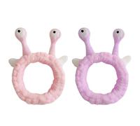 Pezzi Di Fascia Per Capelli Di Lumaca, Fascia Per La Cura Della Pelle Solida, Cinturini Per Il Lavaggio Del Viso Dolce Creativo, Fascia Per La Testa Delle Donne, Accessori Per Acconciatura