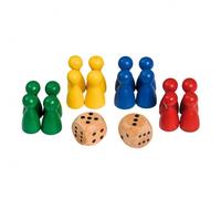 Pezzi Di Gioco - 24 X 12 Mm - Con Dadi
