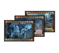 Pezzi di gioco del set del campo di battaglia egiziano dello stregone di alta qu