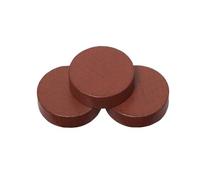 Mattoncini - Rotondo - Legno - Natura - 21 X 6 MM