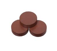 Pezzi Di Gioco - Rotondi - Legno - Marrone - 23 X 6 Mm