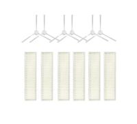 Pezzi di ricambio compatibili con Tefal Explorer Serie 60 RG7447 RG7455 RG7447wh RG7455WH Accessori for aspirapolvere Spazzola laterale Rullo Filtro Stracci(Clear)