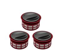 Pezzi Di Ricambio Del Filtro Della Scatola Della Polvere Dell'aspirapolvere | Modulo di assemblaggio ciclone pattumiera Accessori rossi(Set 10)