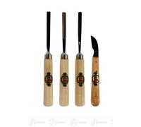 Pezzi di ricambio e tlg di riparazione di bisogno 4. Insieme di scultura dell'insieme 3 Beitel 6mm, 8mm, 8mm 1 measurer con il taglio lungo e diagonale Erzgebirge scolpente strumento scolpente insieme