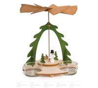 Pezzi di ricambio ed insieme di riparazione di riparazione di bisogno di piramide con altezza di larghezza x dell'uomo della neve di profondità di x 14 montagne del minerale metallifero di cmx18 cmx14 cm che riparano l'insieme stabilito della costruzione