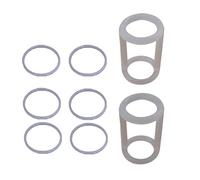 Pezzi di ricambio for macchina for gelato Guarnizione a manicotto H Valvola di scarico Timbri Set di guarnizioni ad anello in gomma, compatibile con macchina for gelato Lecon XUEQI