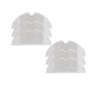 Pezzi Di Ricambio for Mocio In Tessuto for Serbatoio Dell'acqua Robot Domestico, Compatibile Con Xiaomi, Compatibile Con Mijia, 1C STYTJ01ZHM Parti for Aspirapolvere(6 mop)