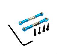 Pezzi di ricambio in metallo per sterzo regolabile M16 compatibile con Yudi 1 16 GR modifica del telaio 'auto RC con piede grande consigliata(Blue)