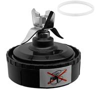Pezzi di ricambio Lama 5 Alette con Guarnizioni per Ninja Frullatore Piccolo QB3001EUS QB3001UKS 700W, Parti di Ricambio del Frullatore, Lama Estrattore Base Solo per Tazze 470ml