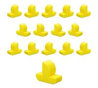 Pezzi di ricambio per Catan Gioco da tavolo | Barche | Pezzi di coloni | Set marittimi (A05 - Giallo brillante)