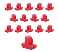 Pezzi di ricambio per Catan Gioco da tavolo | Barche | Pezzi di coloni | Set marittimi (A10 - Rosso)
