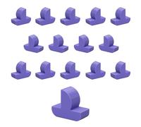 Pezzi di ricambio per Catan Gioco da tavolo | Barche | Pezzi di coloni | Set marittimi (A13 - Viola)
