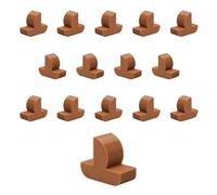 Pezzi di ricambio per Catan Gioco da tavolo | Barche | Pezzi di coloni | Set marittimi (A26 - Marrone chiaro)