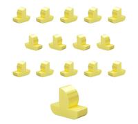 Pezzi di ricambio per Catan Gioco da tavolo | Barche | Pezzi di coloni | Set marittimi (B04 - Giallo seta)