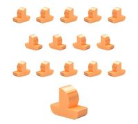 Pezzi di ricambio per Catan Gioco da tavolo | Barche | Pezzi di coloni | Set marittimi (B05 - Arancione seta)