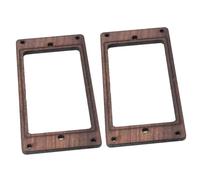 Pezzi di ricambio per chitarra Anello Di Montaggio Pickup Per Telaio Pickup Per Chitarra Humbucker In Legno Per Chitarre Elettriche Da 2 Pezzi