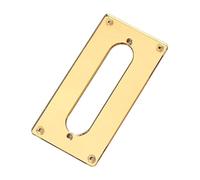 Pezzi di ricambio per chitarra Anello Di Montaggio Pickup Piatto Pickup Al Manico A Ponte Parte Di Ricambio Del Telaio Di Copertura Per Basso Elettrico Di Precisione(Gold)