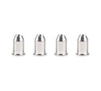 Pezzi di ricambio per chitarra Boccola Per Boccole Di Montaggio Per Corde Per Basso Elettrico Da 4 Pezzi Per Parti Del Corpo Passante Accessori Per Parti Di Chitarra(Silver)