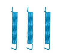 Pezzi di ricambio per chitarra Duable Bridge Springs Tremolo 3 Pezzi 6,8x0,85 Cm Accessori Parti Metalliche Per Chitarra Elettrica A Ponte(Blue)