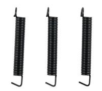 Pezzi di ricambio per chitarra Duable Bridge Springs Tremolo 3 Pezzi 6,8x0,85 Cm Accessori Parti Metalliche Per Chitarra Elettrica A Ponte(Black)