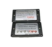 pezzi di ricambio per chitarra elettrica 1 Set Pickup Humbucker Per Chitarra Elettrica LP Standard SG Cromo Oro Nero Zebra (Color : Chrome)