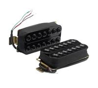 pezzi di ricambio per chitarra elettrica Chitarra Elettrica A 7 Corde Big Hex Regolabile Vite Dual Coil Pickup Coil Splitting Pickup N8.5K / B14K Uscita Chitarra Parte (Color : Neck and Bridge)