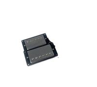pezzi di ricambio per chitarra elettrica Pickup Per Chitarra Elettrica Zebra Ainico5 Humbucker Pickup Per Chitarra Con Cablaggio 2V2T (Color : CR BK)