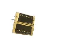 pezzi di ricambio per chitarra elettrica Pickup Per Chitarra Elettrica Zebra Ainico5 Humbucker Pickup Per Chitarra Con Cablaggio 2V2T (Color : GD)