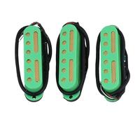pezzi di ricambio per chitarra elettrica Pickup Single Coil 3 Pezzi 48/50/52mm Per Chitarra Elettrica Humbucker (Color : Green)