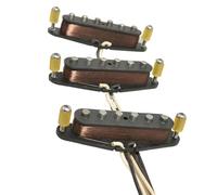 pezzi di ricambio per chitarra elettrica Set Pickup SSS Handwound Alnico 5 Special Per Realizzare Chitarra Elettrica Blues Rock ST Guitar (Color : 52mm A Set)