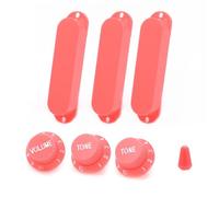 Pezzi di ricambio per chitarra Per Chitarra Elettrica FD Custodia Per Pickup A Bobina Singola Chiusa Copertura Per Conchiglia Per Pickup A Giunto Singolo(Pink)